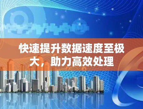 快速提升数据速度至极大，助力高效处理