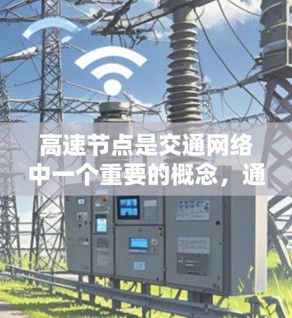 高速节点是交通网络中一个重要的概念，通常位于交通热门区域或交通枢纽。这些节点是连接多个高速路段的关键点，具有以下特点