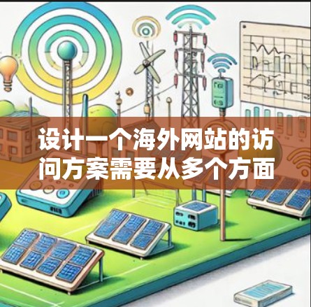 设计一个海外网站的访问方案需要从多个方面入手，确保网站在海外环境下的稳定运行、安全性和高效访问。以下是一个详细的访问方案设计指南，涵盖设计、开发、测试、优化以及合规等各个方面
