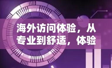 海外访问体验,从专业到舒适,体验之旅 海外访问体验,从专业到舒适,体验之旅