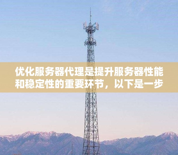 优化服务器代理是提升服务器性能和稳定性的重要环节，以下是一步步的优化策略